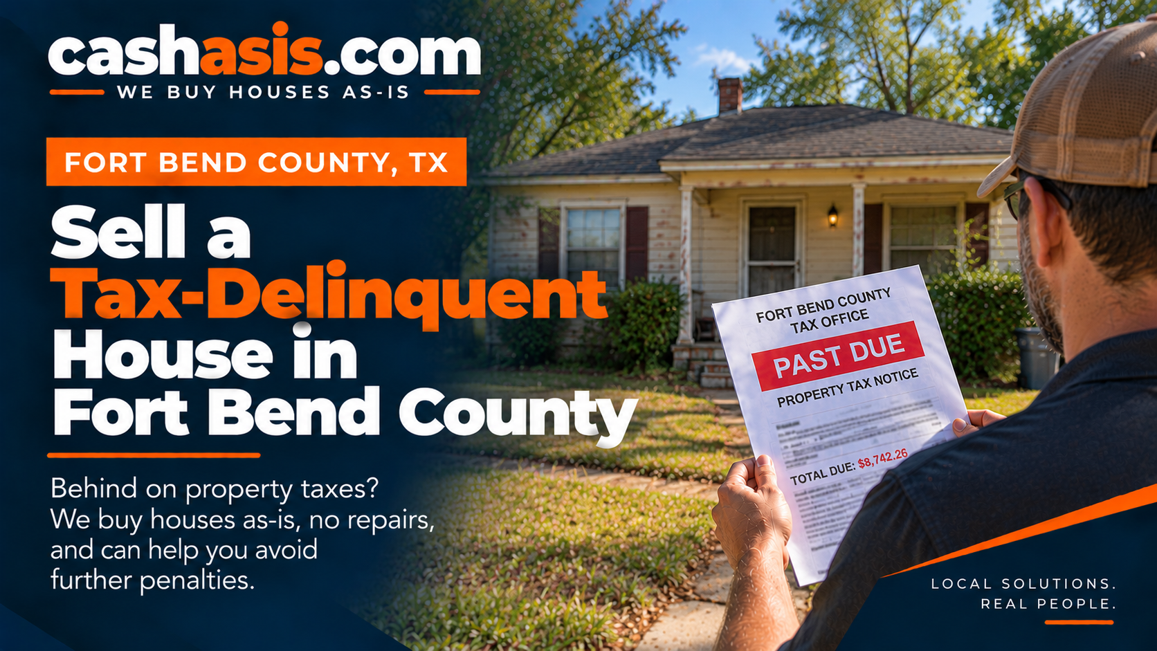 Sell a Tax-Delinquent House in Fort Bend County